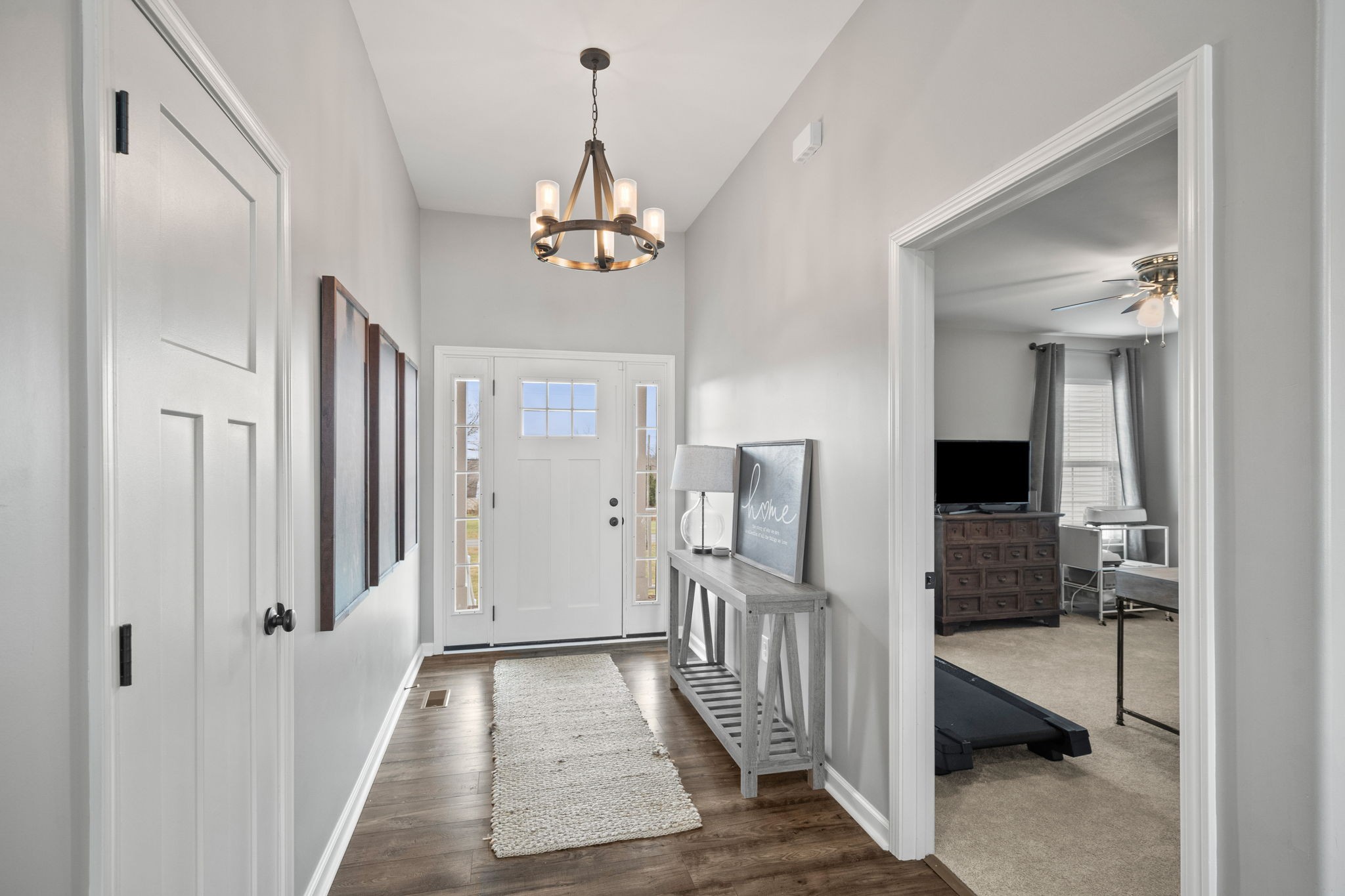 3706 Calista Road White House, TN 37188 - Photo 11 of 55 a view of entryway with wooden floor