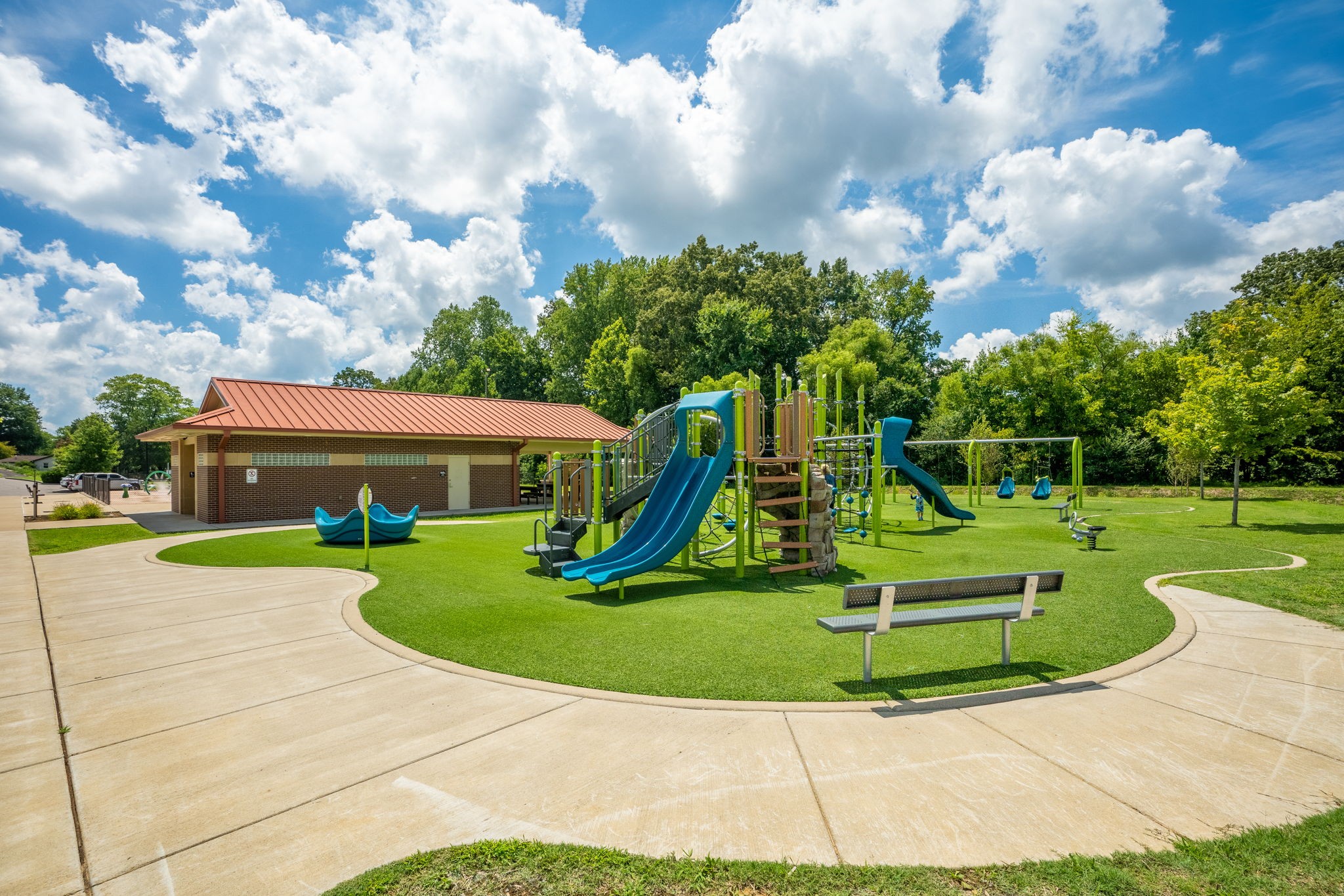 3706 Calista Road White House, TN 37188 - Photo 50 of 55 a view of a house with a swimming pool and a yard