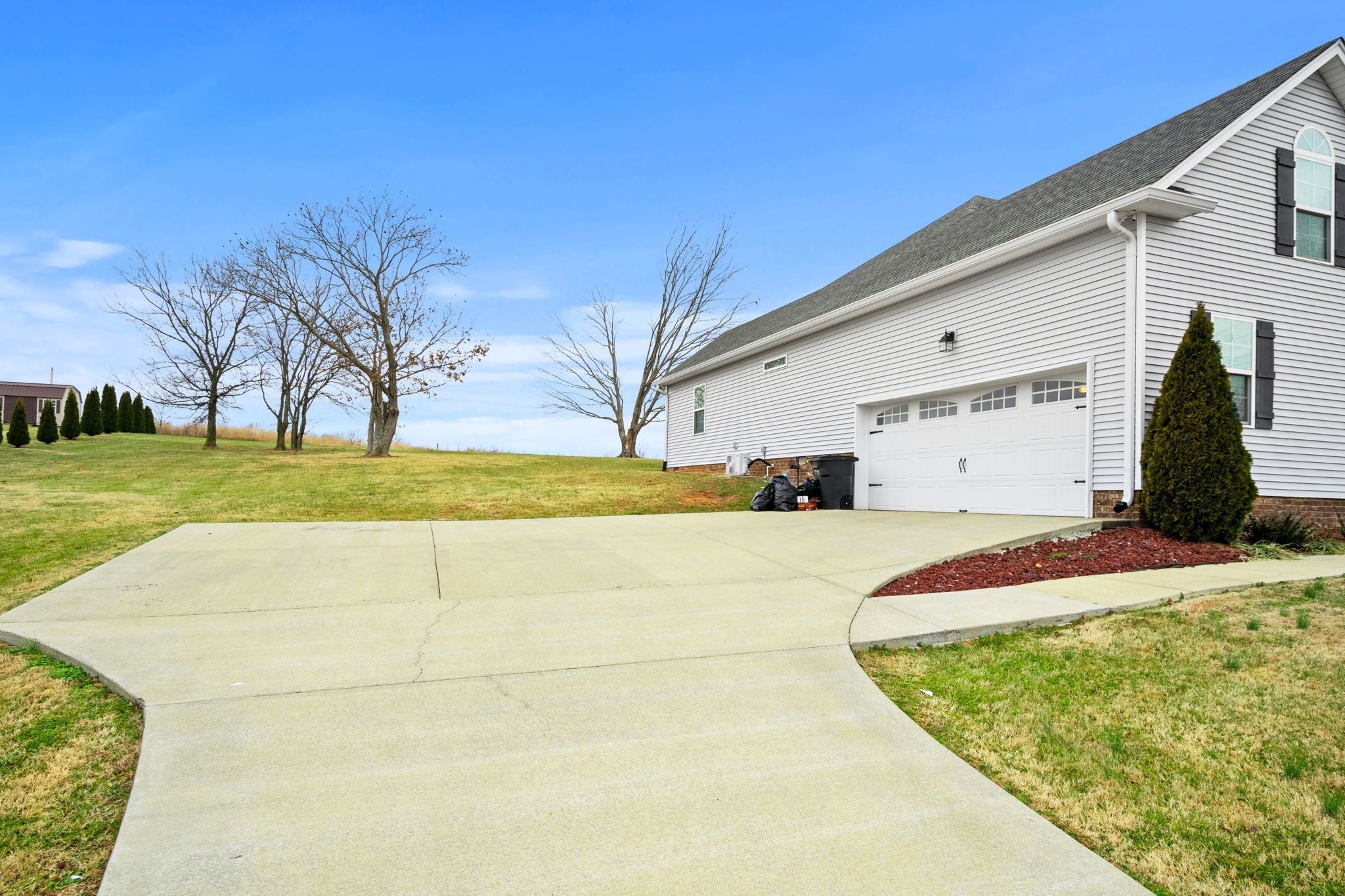 3706 Calista Road White House, TN 37188 - Photo 5 of 55 a view of back yard of the house