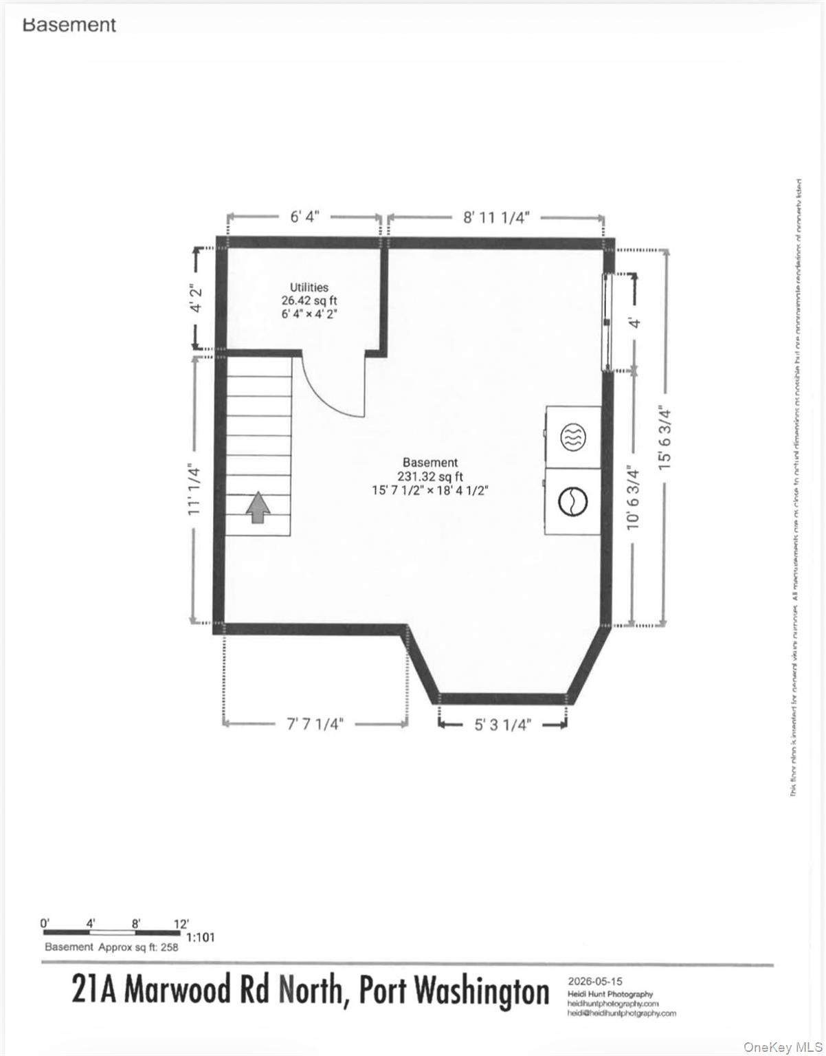 21 Marwood Road North, Unit RIGHT SIDE Port Washington, NY 11050 - Photo 18 of 20 Basement