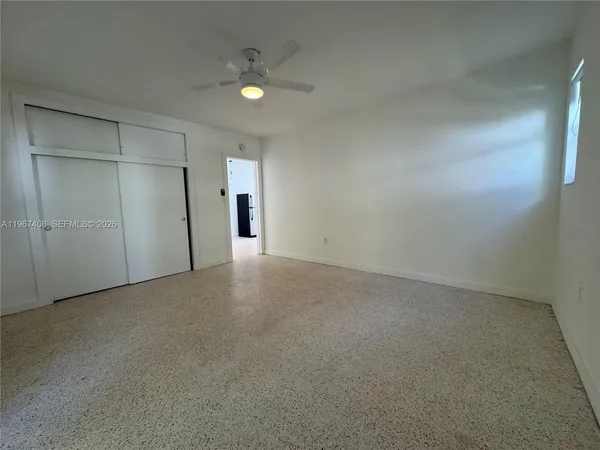 a view of empty room