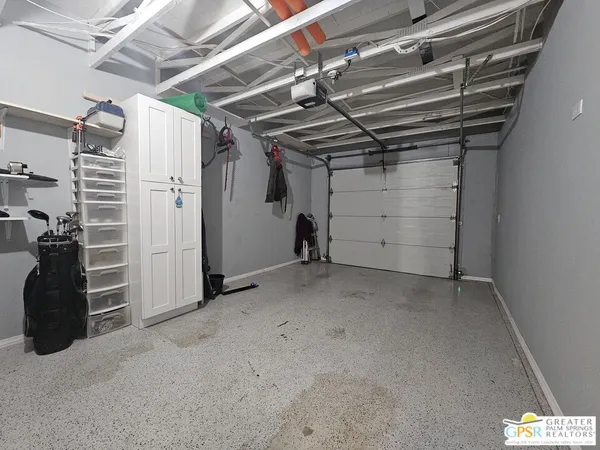 a view of room with storage