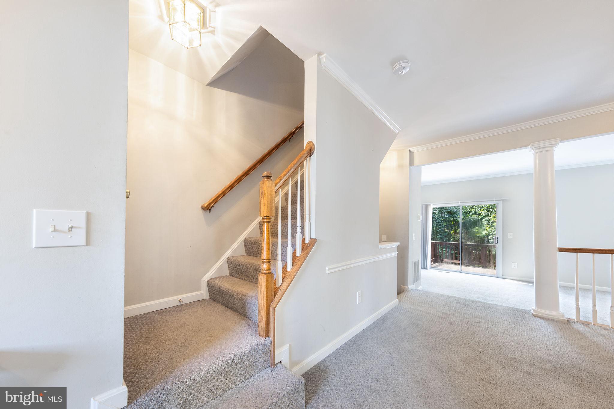 43115 Candlewick Square Leesburg, VA 20176 - Photo 12 of 31 a view of entryway and hall with wooden floor