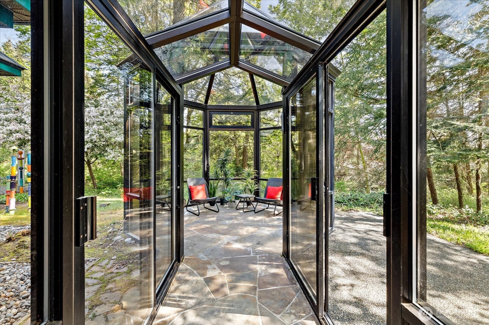 1912 East Hunskor Road Oak Harbor, WA 98277 - Photo 20 of 40 a view of a porch with a porch