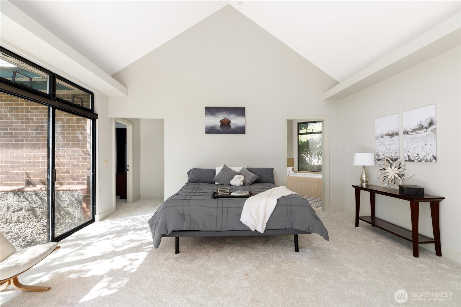 1912 East Hunskor Road Oak Harbor, WA 98277 - Photo 22 of 40 a bedroom with bed and window