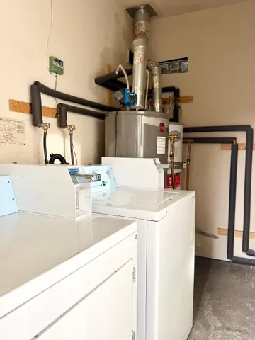 a room with a sink and a stove