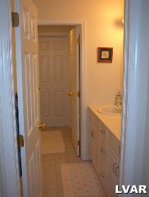 3280 Muirfield Road Center Valley, PA 18034 - Photo 7 of 8 this is the 2nd floor "kids'" bathroom. Through the closed door is expandable unfinished space above the garage.