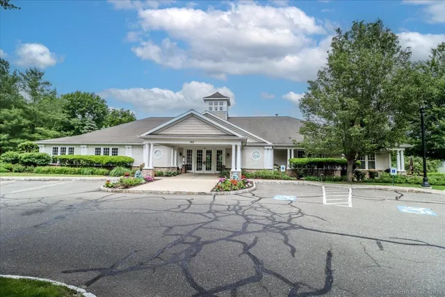 a view of a house with garden
