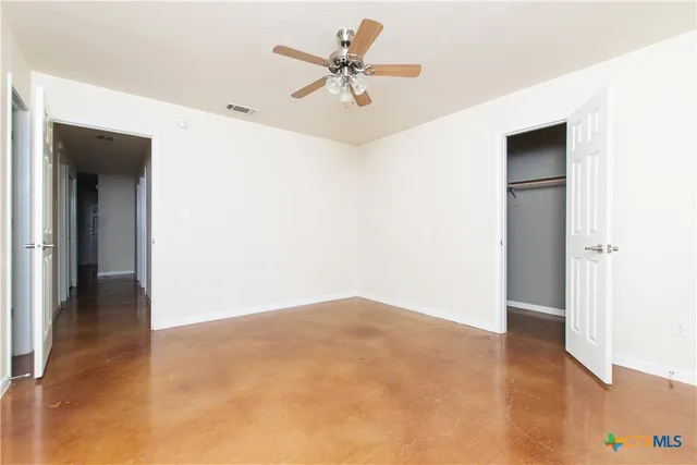 wooden floor in an empty room