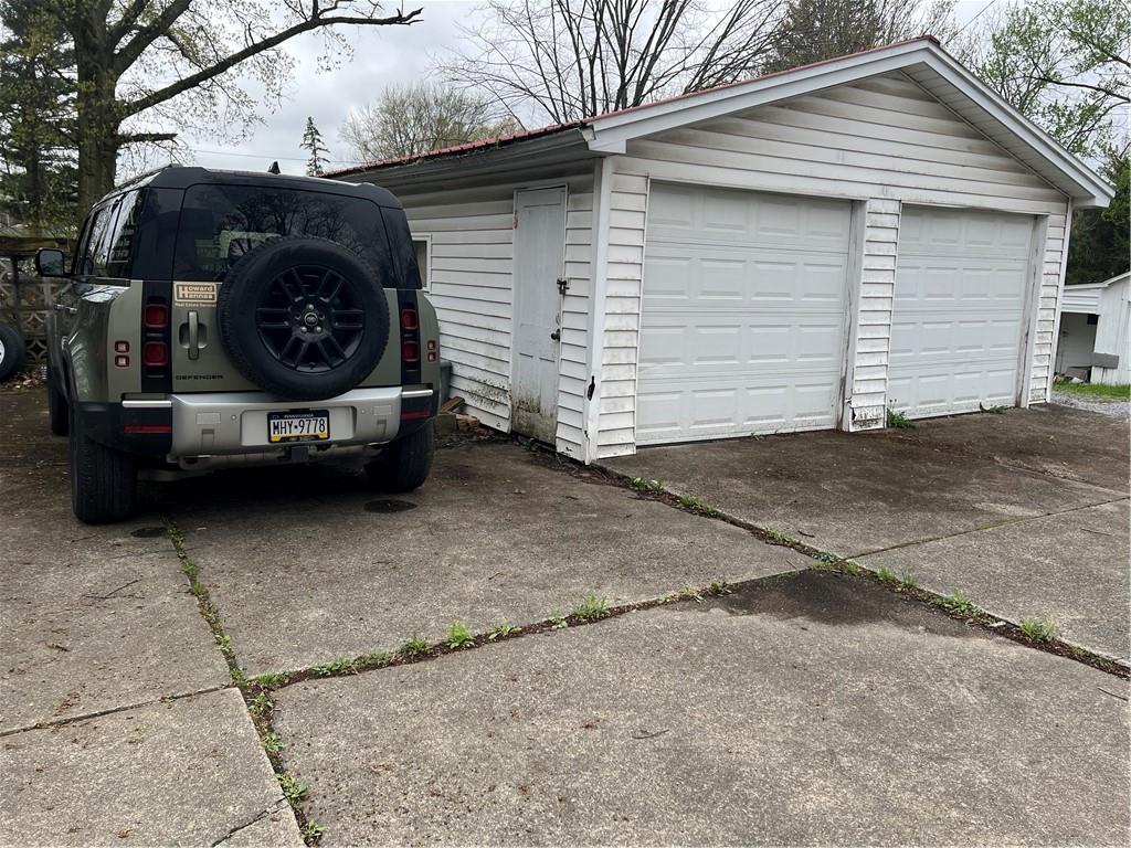 4553 Marr Road Pulaski, PA 16143 - Photo 5 of 5 a view of a car garage