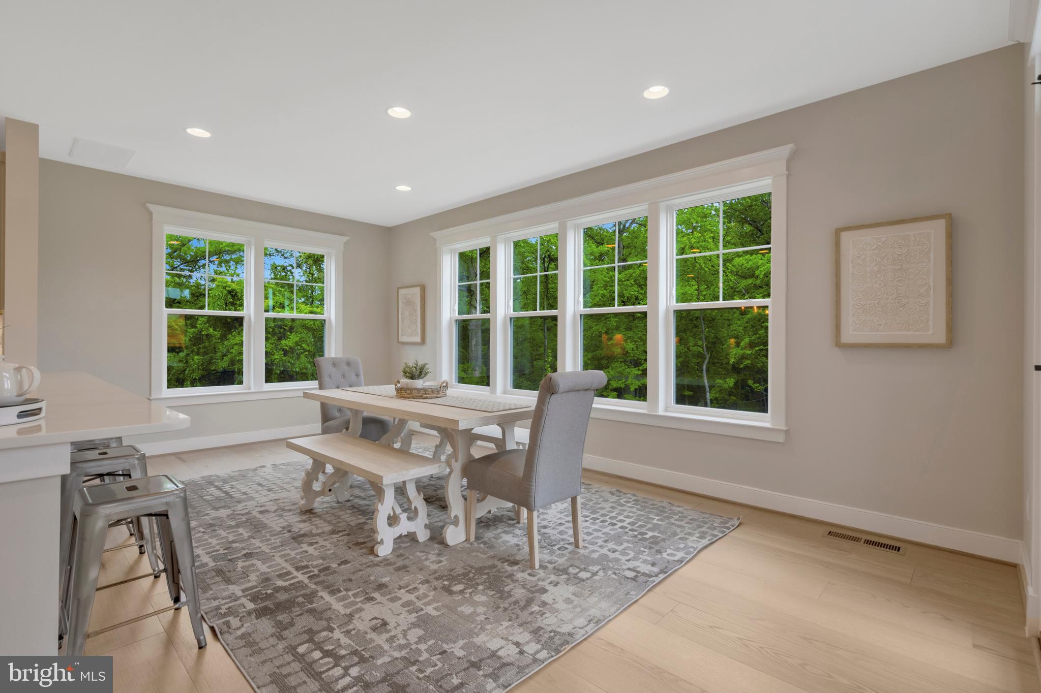 16020 Keymer Hl Court Hamilton, VA 20158 - Photo 18 of 69 a dining room with a window and outside view