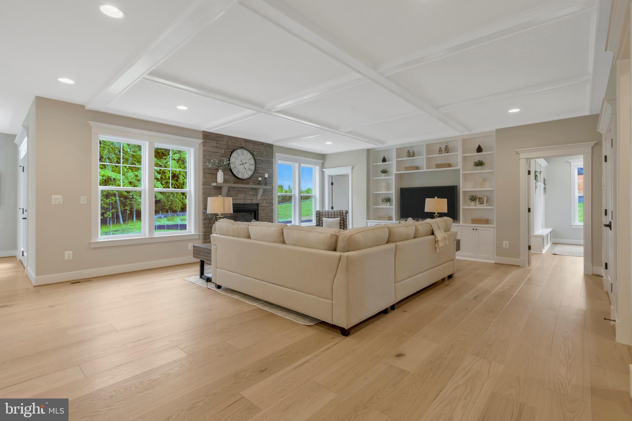 16020 Keymer Hl Court Hamilton, VA 20158 - Photo 34 of 69 a living room with furniture and a fireplace