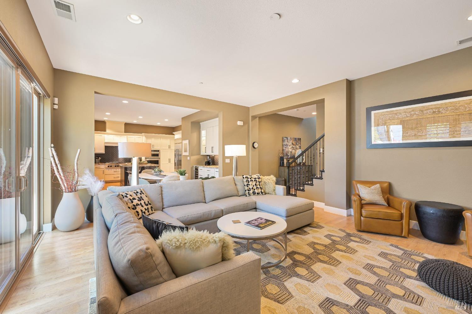 46 Audubon Way Novato, CA 94949 - Photo 11 of 31 a living room with furniture and a large window