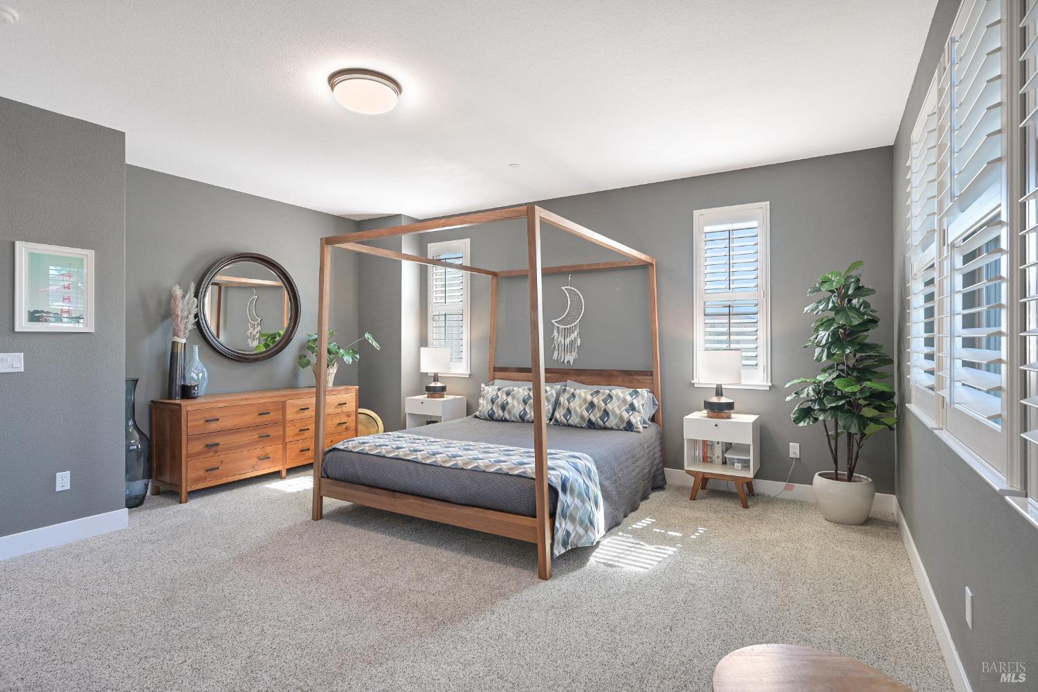 46 Audubon Way Novato, CA 94949 - Photo 18 of 31 a bedroom with bed and a window