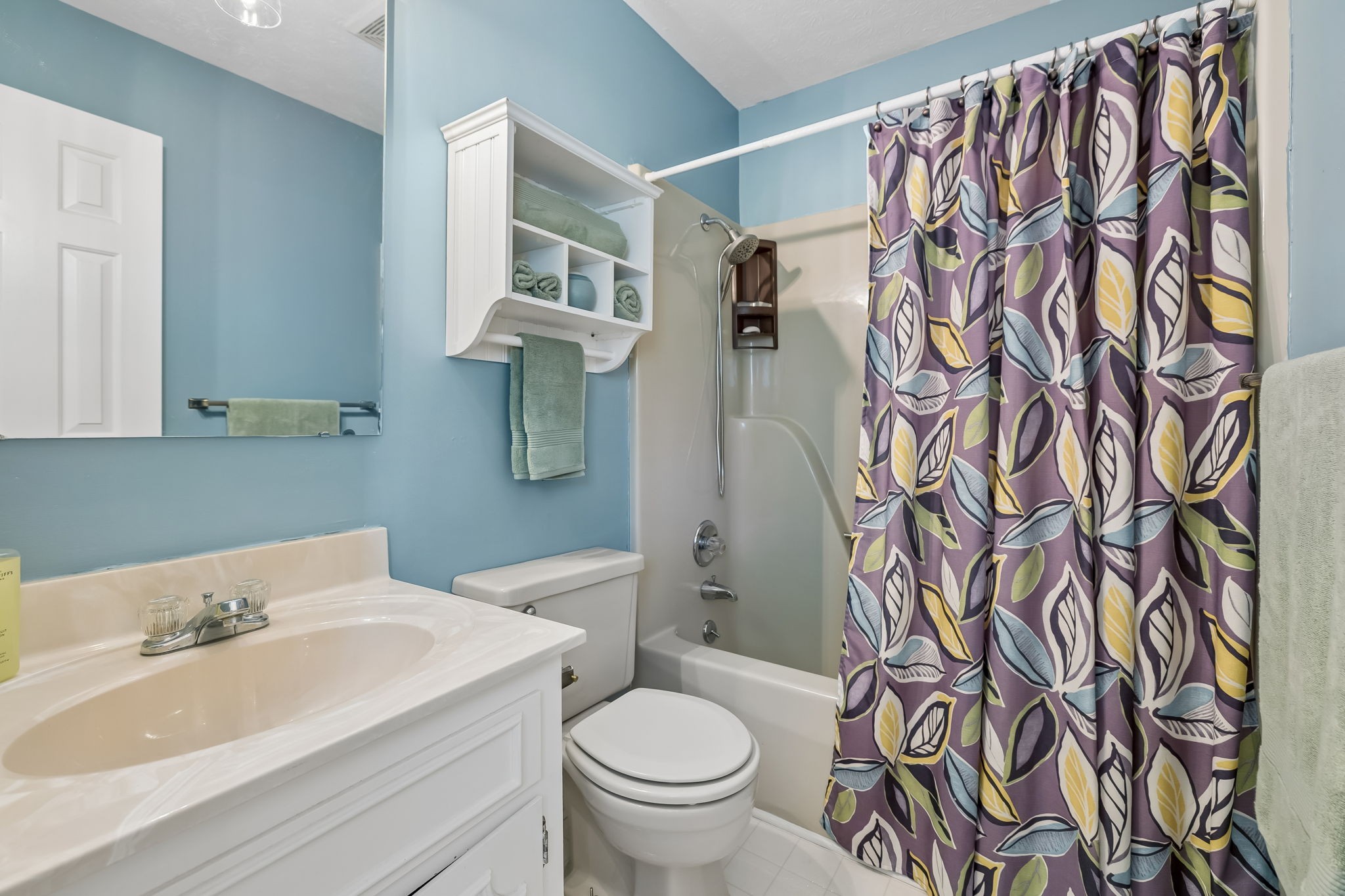 1343 Whiteaker Springs Road Cookeville, TN 38506 - Photo 29 of 48 a bathroom with a sink toilet and shower
