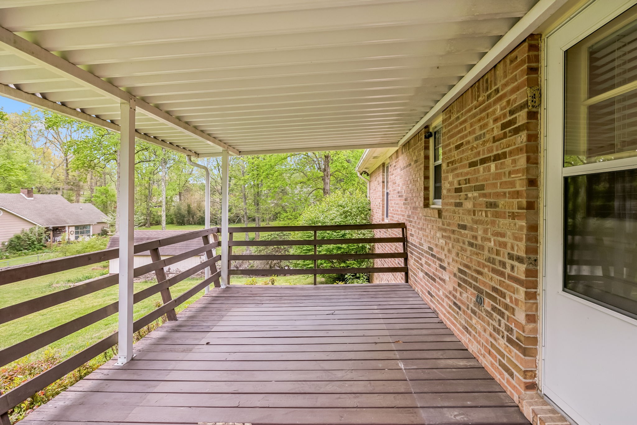 1343 Whiteaker Springs Road Cookeville, TN 38506 - Photo 42 of 48 a view of outdoor space with deck and wooden floor