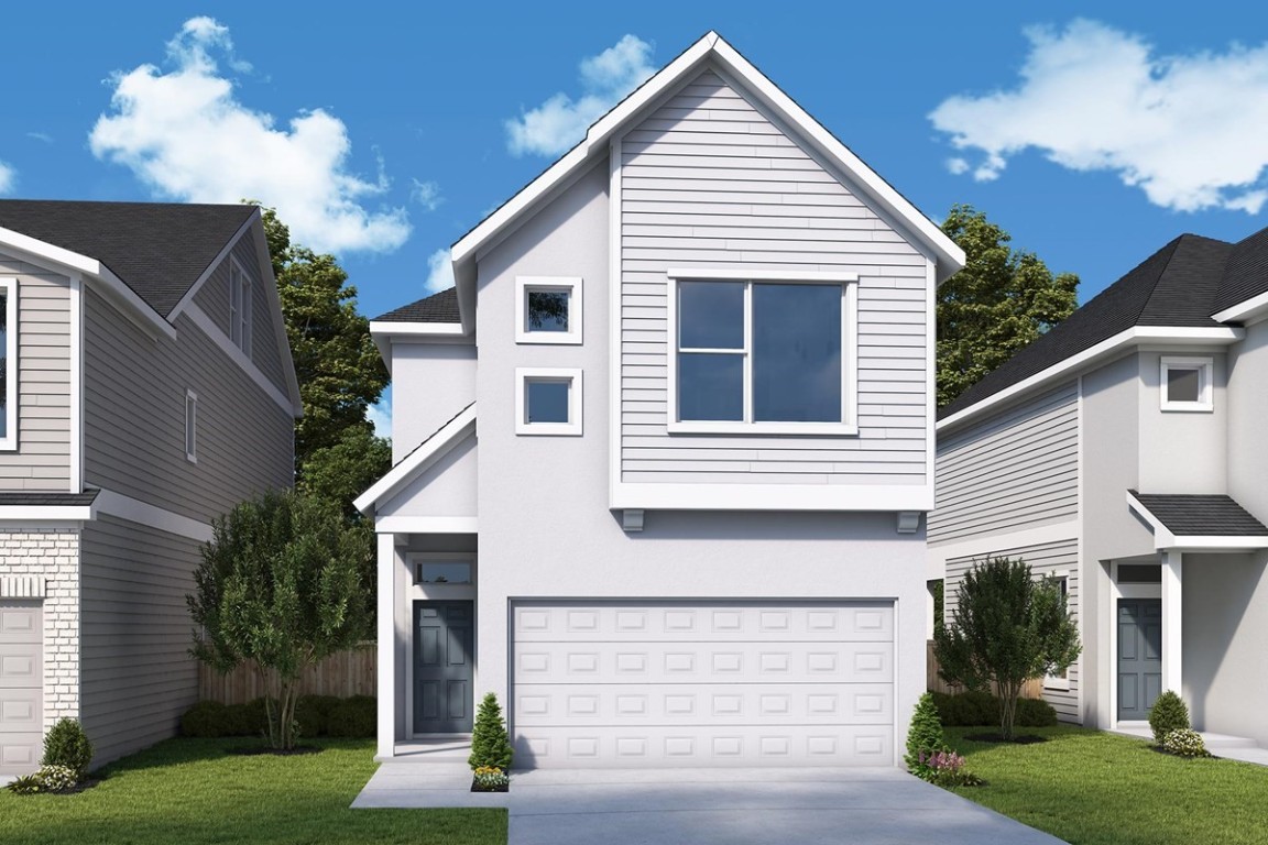 6312 Lautner Lane Austin, TX 78747 - Photo 1 of 1 a front view of a house with garden