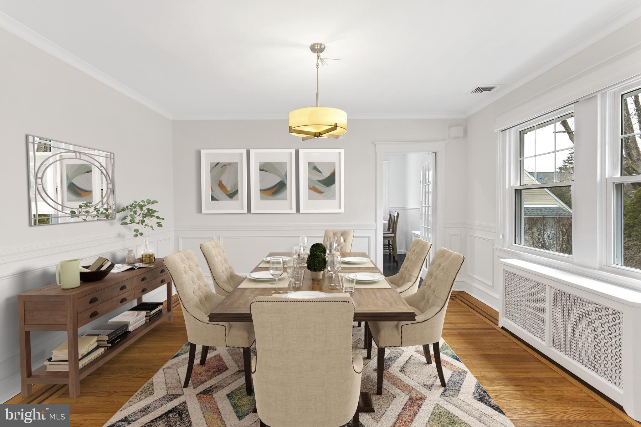 2910 Mapleshade Road Ardmore, PA 19003 - Photo 10 of 30 Virtually Staged Dining Room