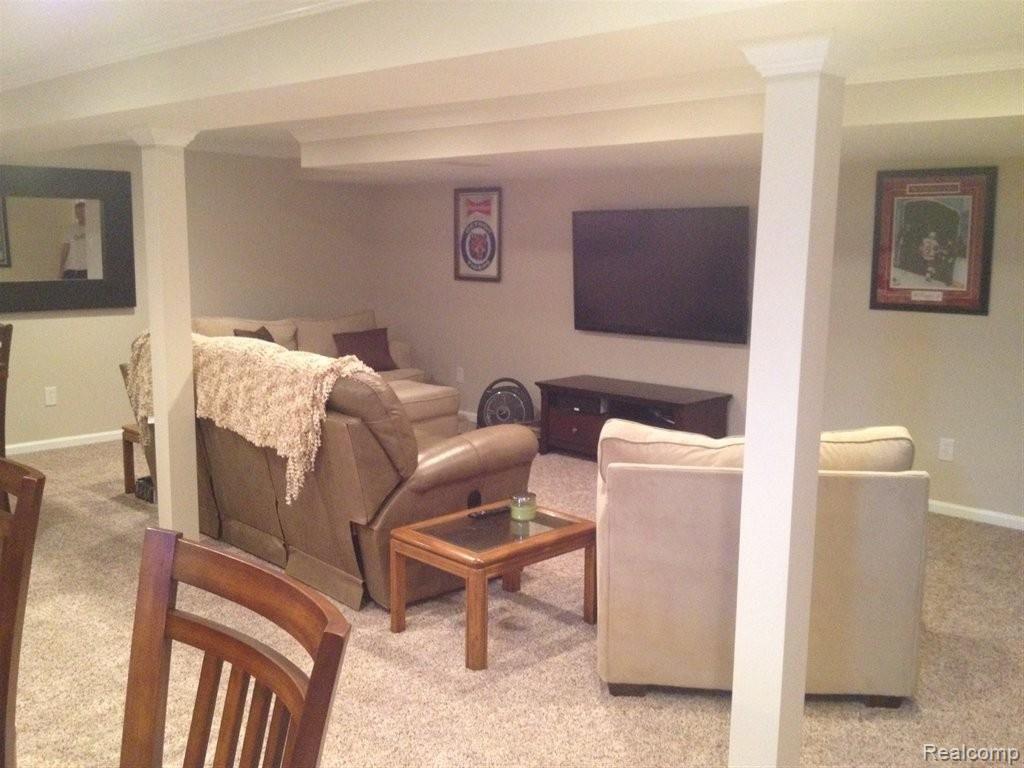 49060 Hawksburry Road Canton, MI 48188 - Photo 19 of 21 Finished Lower Level view 2