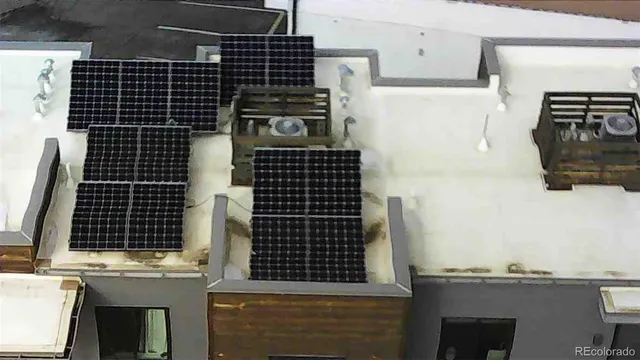 a view of a building and a street