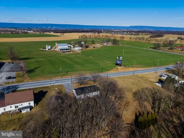 a view of a water with an outdoor seating