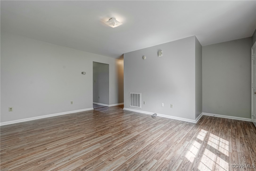 4385 Chappell Road Keysville, VA 23947 - Photo 11 of 29 a view of an empty room with wooden floor