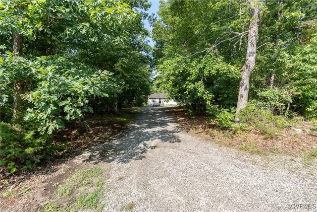 a view of outdoor space and trees