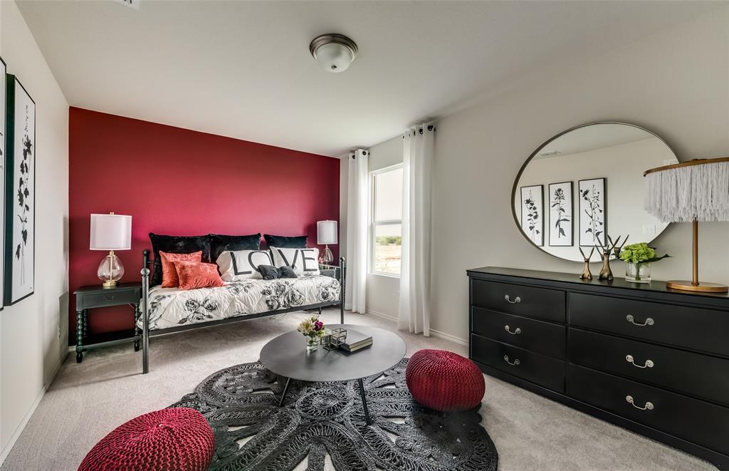7517 Bent Gale Road Pilot Point, TX 76258 - Photo 18 of 26 *Model Representation - Spacious secondary bedroom