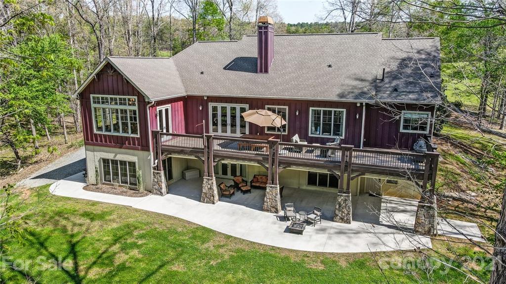 215 Eagle Cove Drive Cherryville, NC 28021 - Photo 47 of 48 a view of house and yard with swimming pool