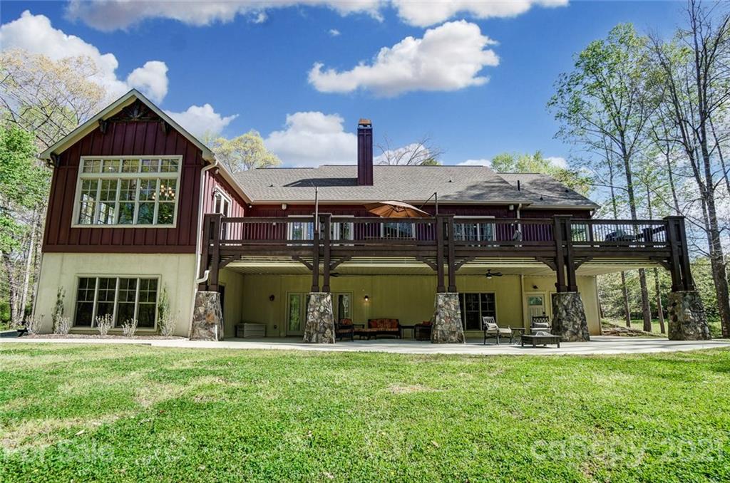 215 Eagle Cove Drive Cherryville, NC 28021 - Photo 48 of 48 front view of a house with a yard
