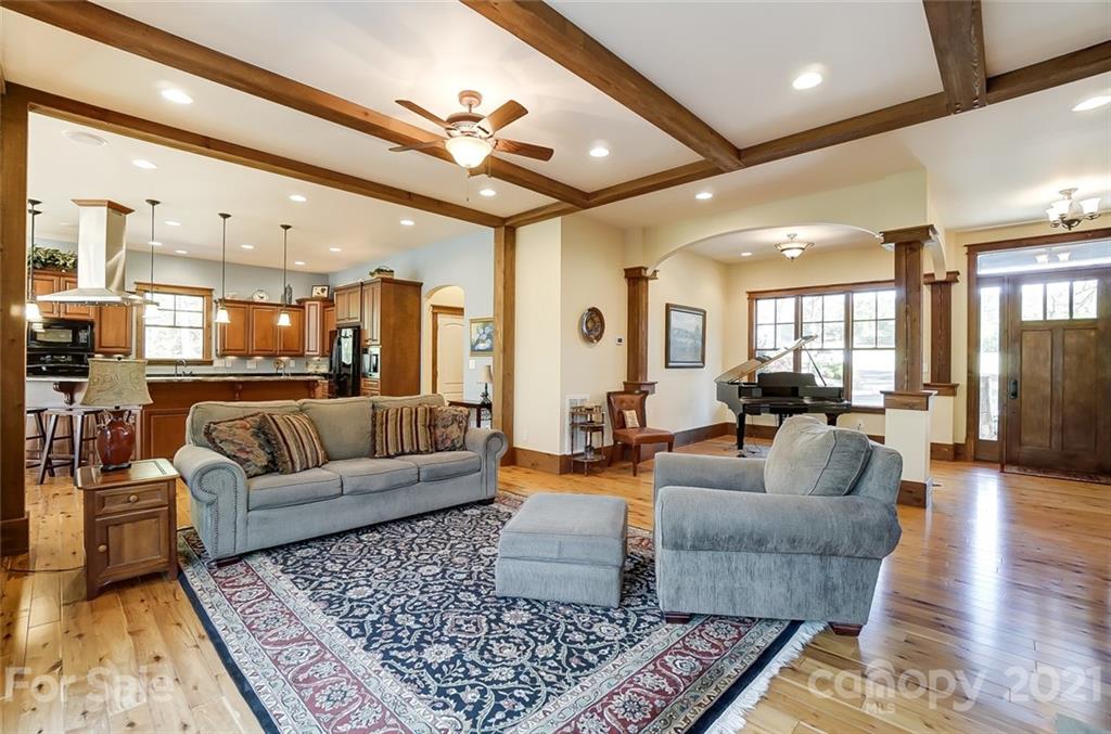 215 Eagle Cove Drive Cherryville, NC 28021 - Photo 8 of 48 a living room with furniture and a rug