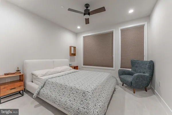 a view of a livingroom with a staircase