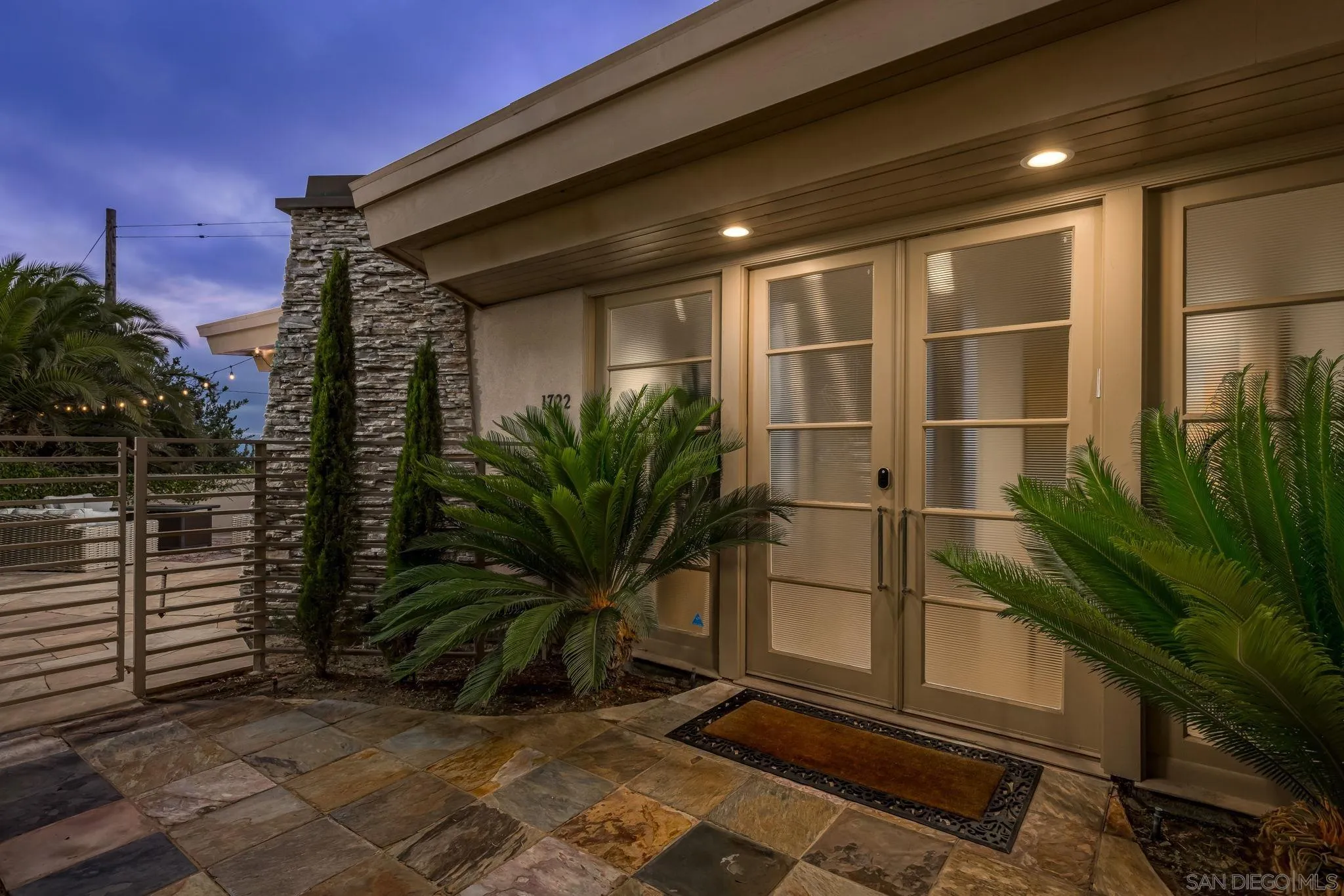 1722 Seaview Avenue Del Mar, CA 92014 - Photo 5 of 31 a couple of potted plants in front of door