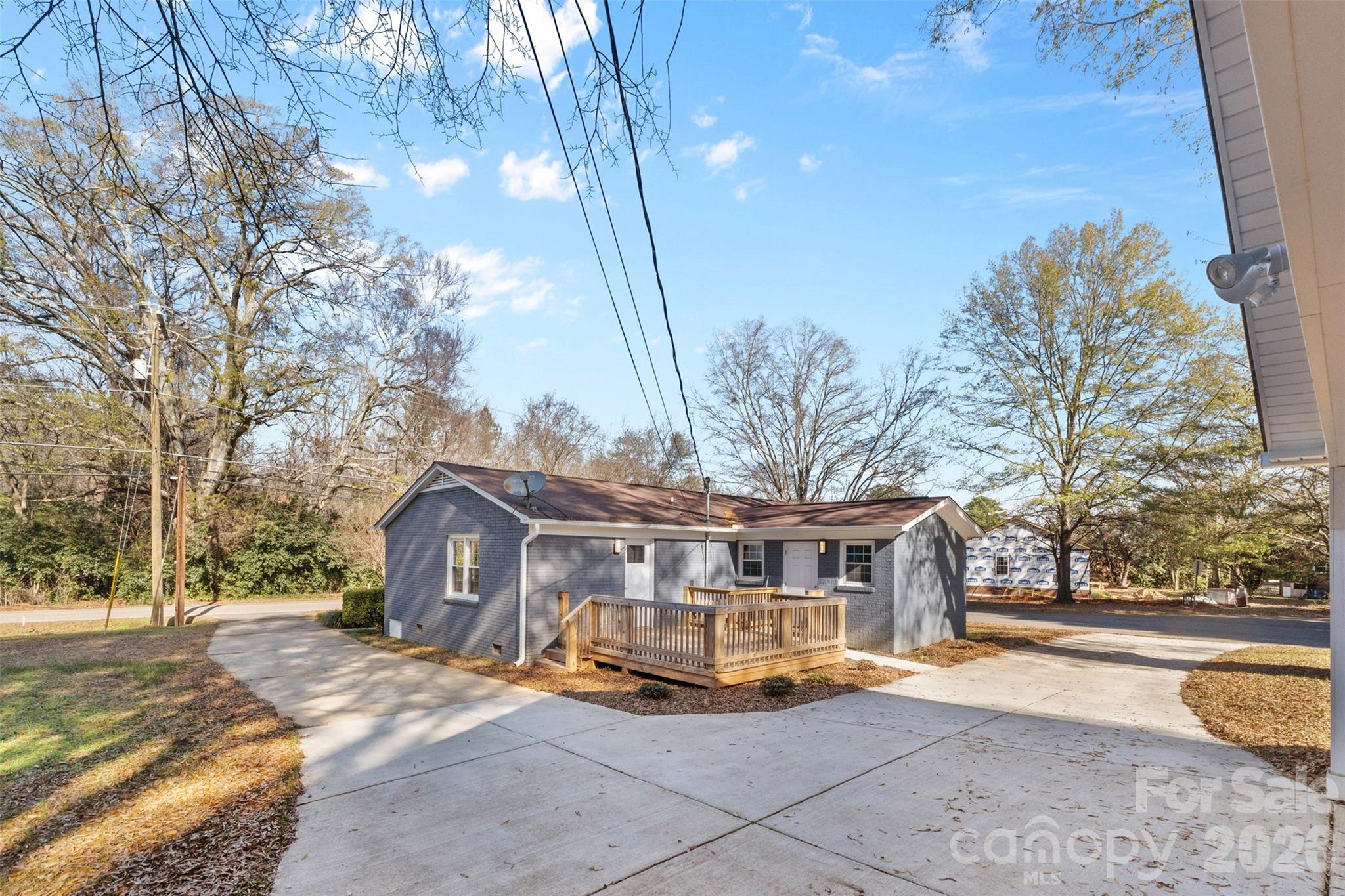 206 Hunter Street York, SC 29745 - Photo 17 of 20 a front view of house with yard and trees around