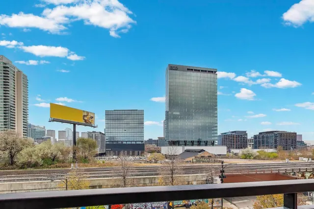 a view of building with an outdoor space and seating area