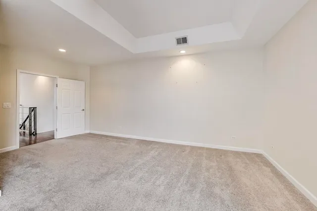 a view of empty room