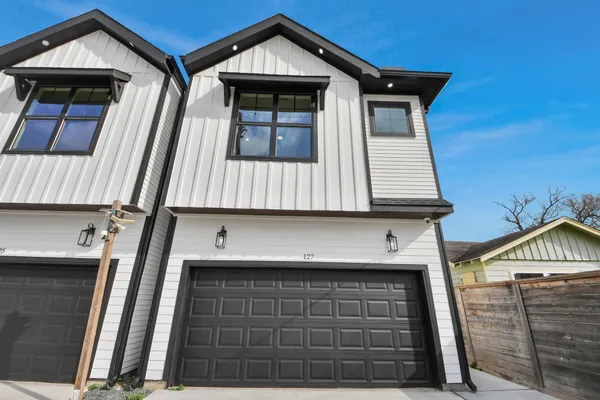 a front view of a house with a window