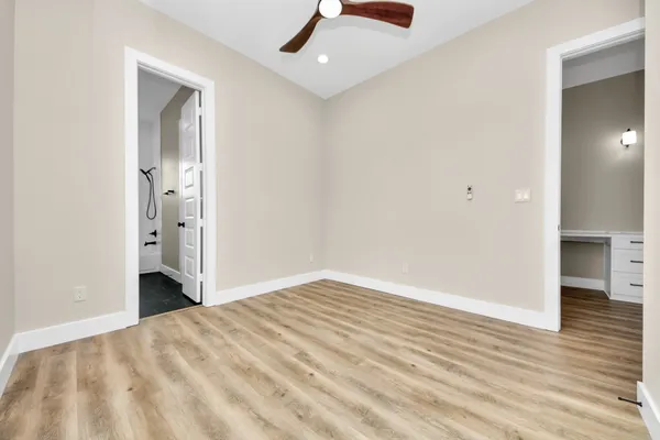 wooden floor in an empty room