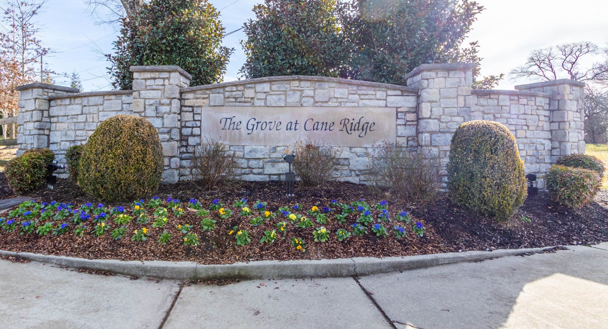 6017 Cane Springs Road Antioch, TN 37013 - Photo 2 of 35 a view of a garden with a pathway