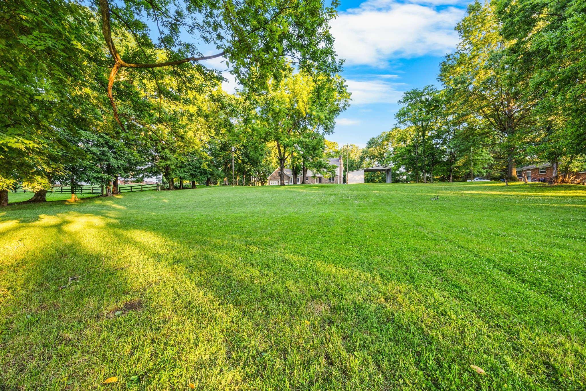407 Idaho Springs Road Clarksville, TN 37043 - Photo 41 of 45 a view of a big yard with plants and large trees