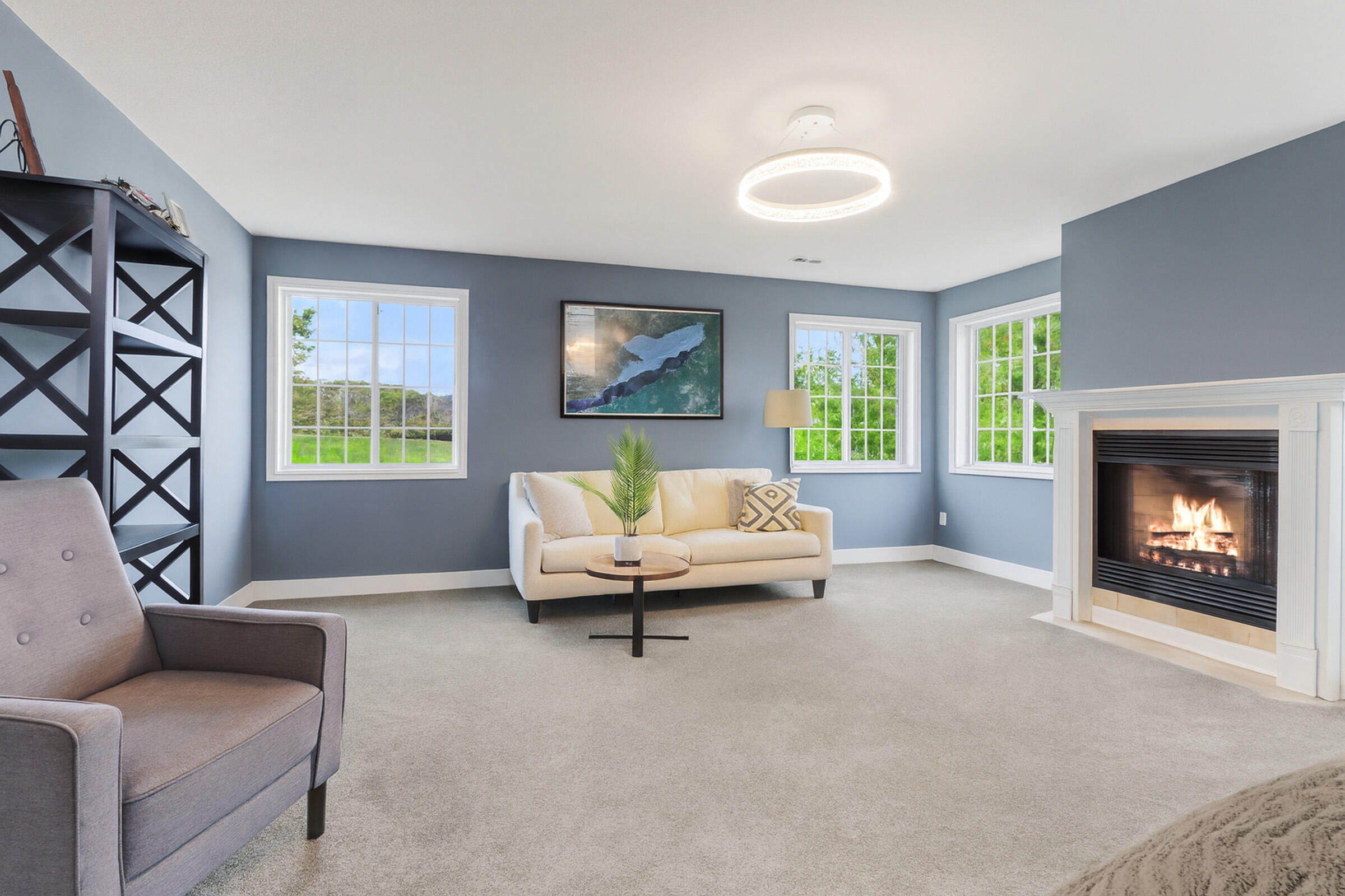 55 Stark Street, Unit 12 Williams Bay, WI 53191 - Photo 6 of 19 Gas fireplace