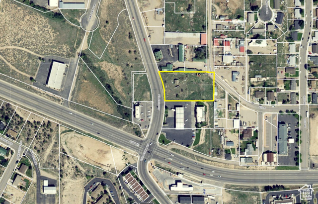 300 North Airport Road Cedar City, UT 84721 - Photo 3 of 3 Map / location featuring property boundaries highlighted