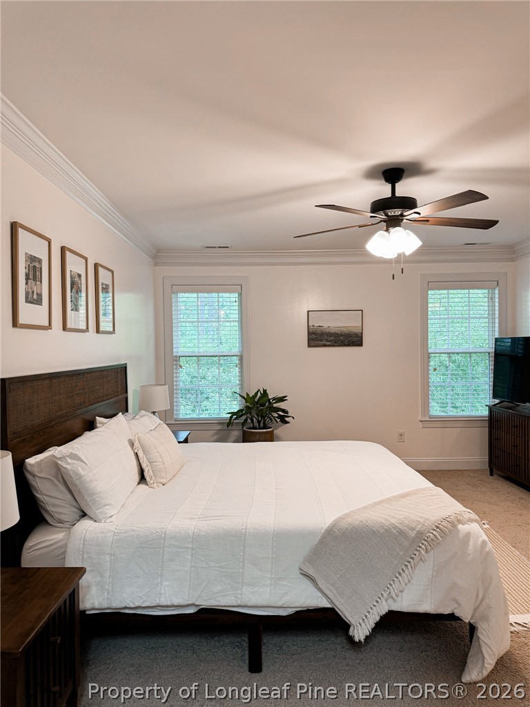 93 Falcon Ridge Drive Spring Lake, NC 28390 - Photo 26 of 50 a bedroom with a bed and a window