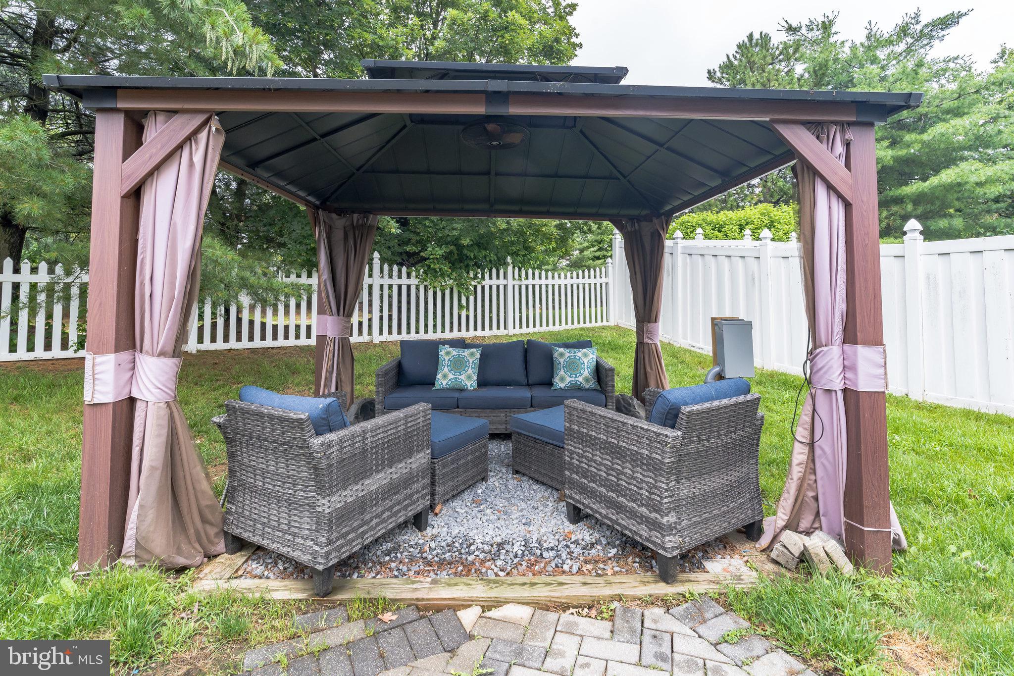 112 Lantern Way Deptford, NJ 08096 - Photo 29 of 30 a view of backyard with green space and balcony