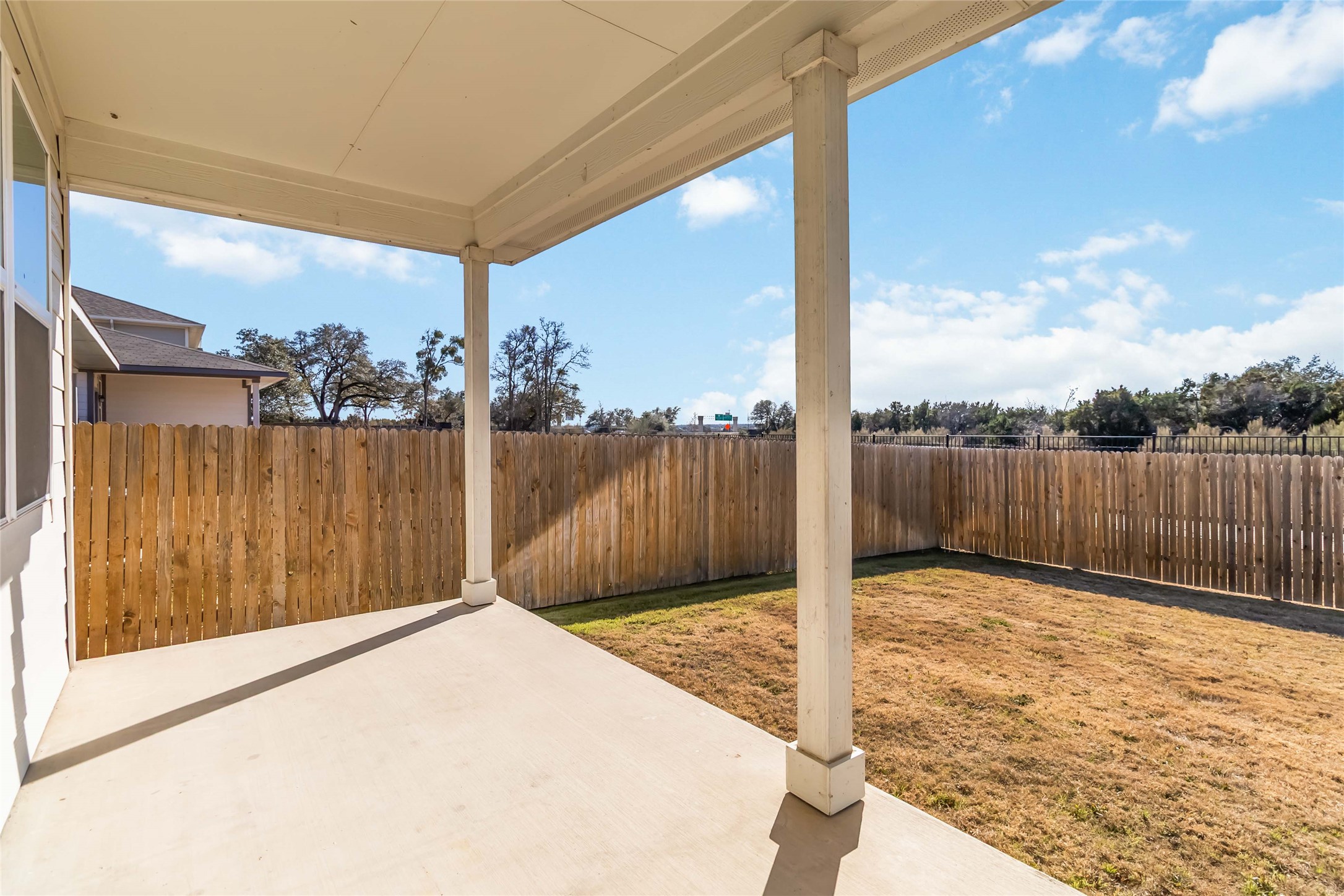 217 Deserti Road Leander, TX 78641 - Photo 26 of 31 Fenced backyard featuring a patio area