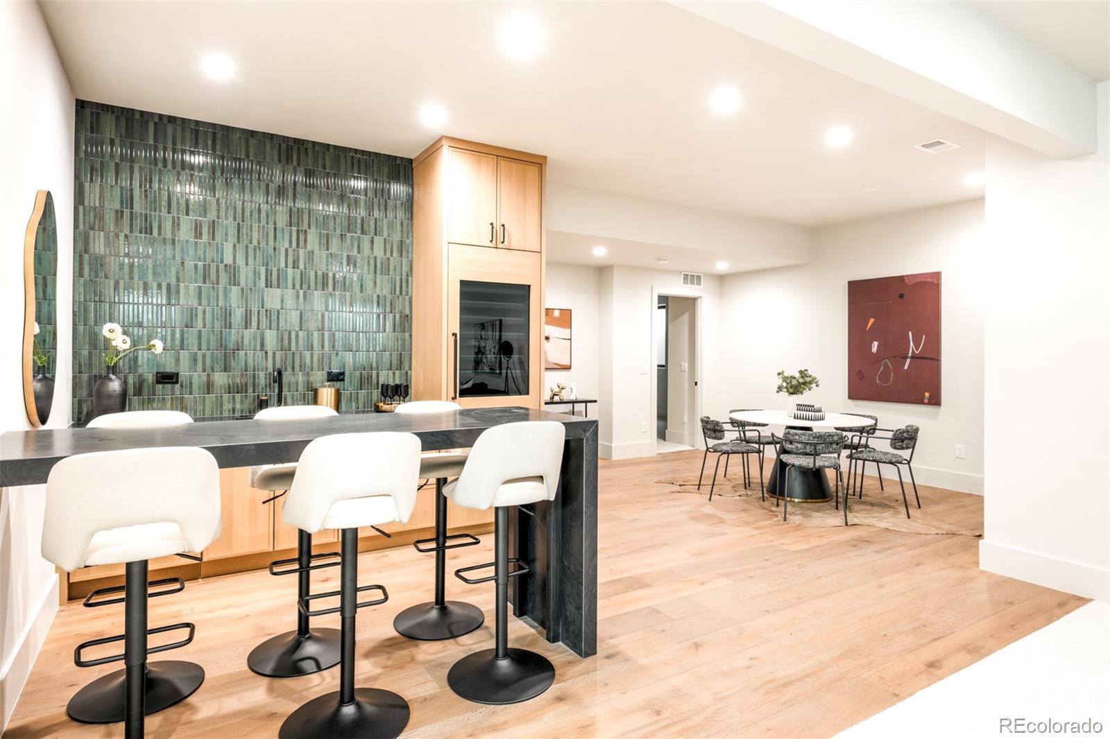 404 Kearney Street Denver, CO 80220 - Photo 33 of 44 a view of a dining room with furniture and window