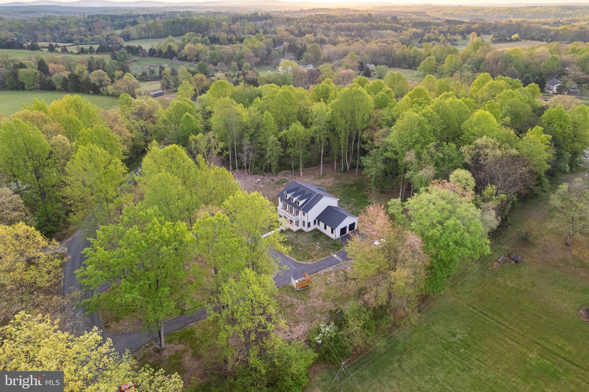 86 Hinsons Ford Road Amissville, VA 20106 - Photo 54 of 64 an aerial view of residential houses with outdoor space and trees