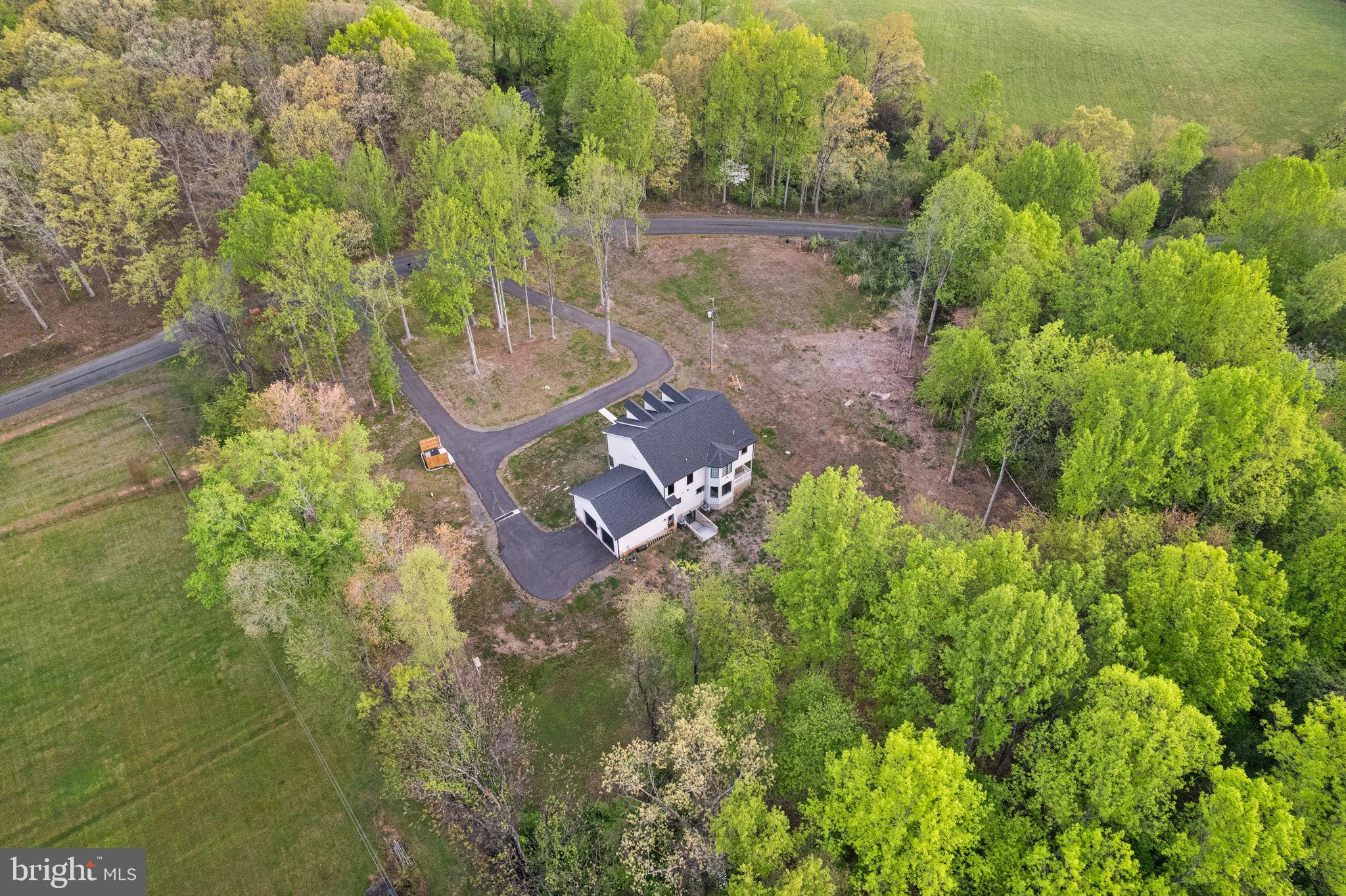 86 Hinsons Ford Road Amissville, VA 20106 - Photo 56 of 64 a aerial view of a house with yard swimming pool and lake view