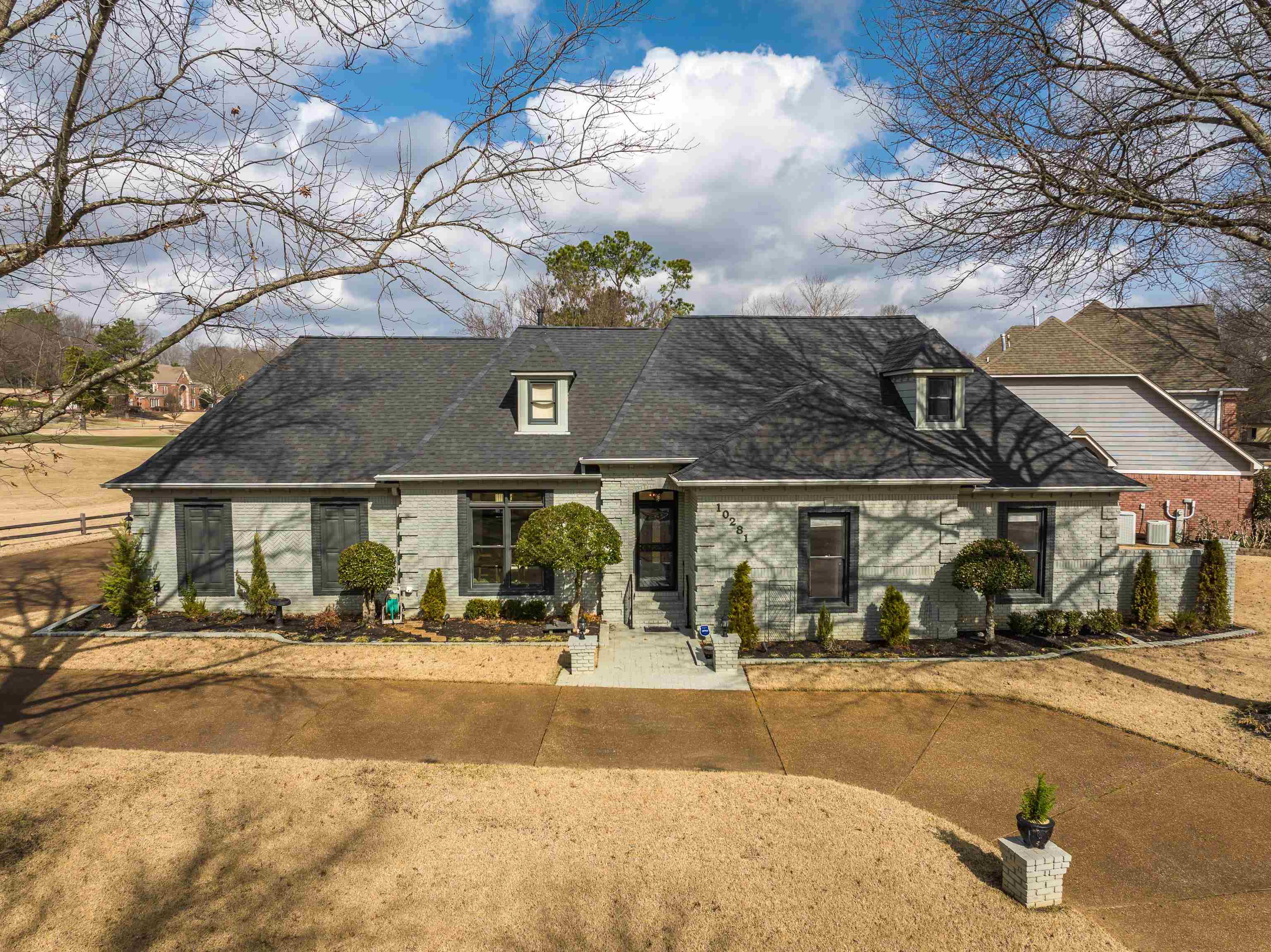 10281 Peyton Path Cove Collierville, TN 38017 - Photo 30 of 40 Cape cod-style house with brick siding and a shingled roof