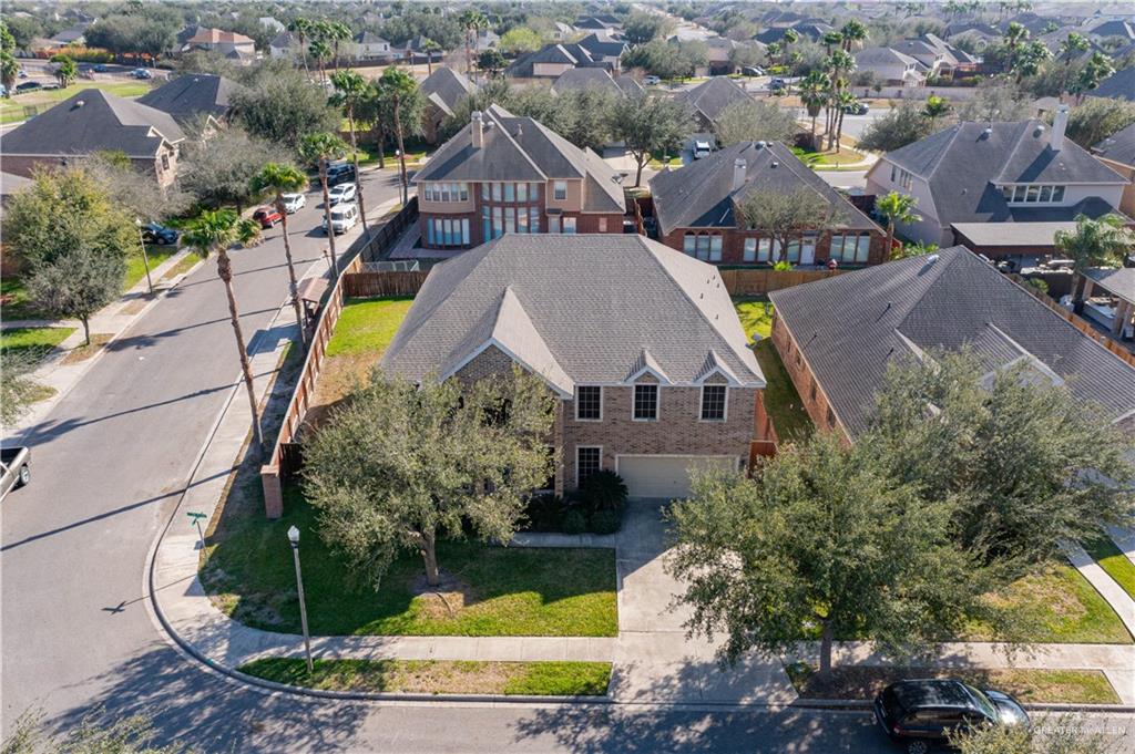 2806 San Ricardo Street Mission, TX 78572 - Photo 27 of 29 an aerial view of a house
